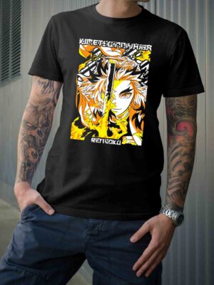 Polera Demon Slayer – Kyōjurō Rengoku –