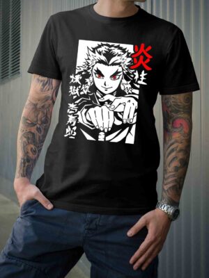Polera Demon Slayer – Kyōjurō Rengoku –