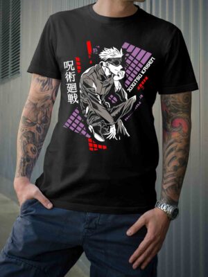 Polera Jujutsu Kaisen – Gojo Satoru –