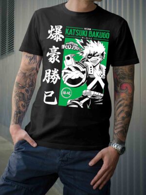 Polera My Hero Academia – Bakugo Katsuki –