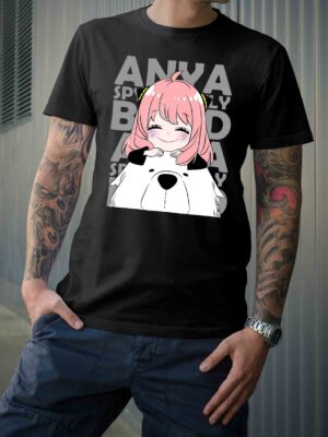 Polera Spy x Family – Anya Forger y Bond –