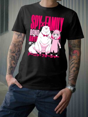 Polera Spy x Family – Anya Forger y Bond –