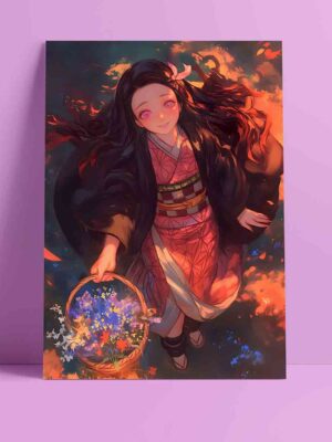 Cuadro Aluminio Demon Slayer – Nezuko Kamado –