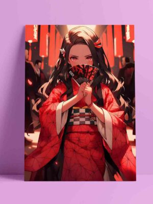 Cuadro Aluminio Demon Slayer – Nezuko –