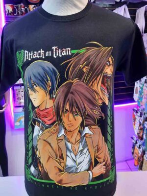 Polera Attack On Titan Full Color