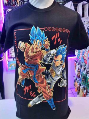 Polera Dragon Ball Super – Goku y Vegeta –