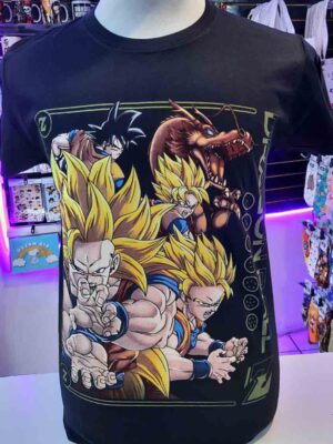 Polera Dragon Ball Z – Goku SSJ 3 –