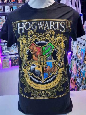 Polera Harry Potter – Casas de Hogwarts –