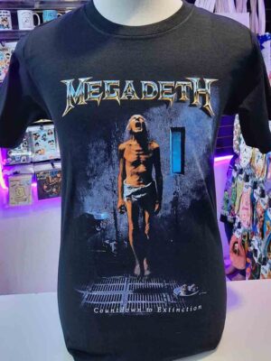 Polera Megadeth – Countdown to Extinction –