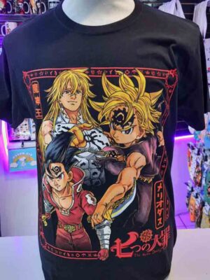 Polera Nanatsu no Taizai / 7 Pecados Capitales