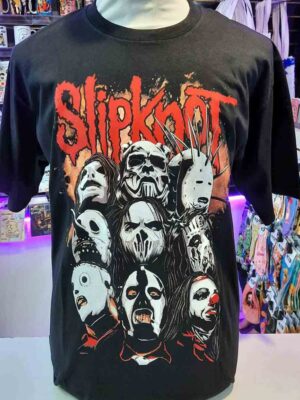 Polera Slipknot – Mascaras –