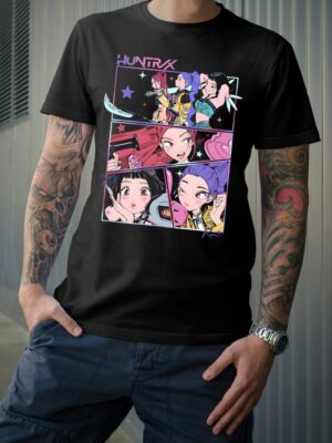 Polera KPop Demon Hunters – Huntrix –