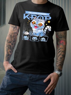 Polera KPop Demon Hunters – Mascotas –