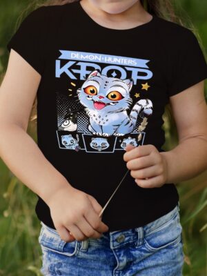 Polera KPop Demon Hunters – Mascotas –