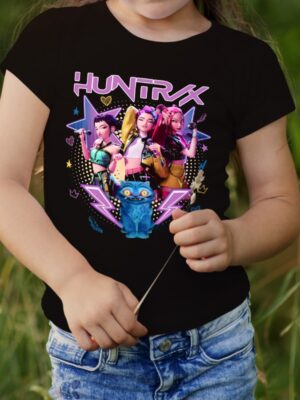 Polera KPop Demon Hunters – Huntrix –
