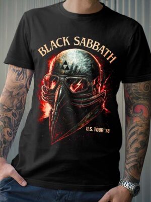 Polera Black Sabbath – U.S. Tour ’78 –