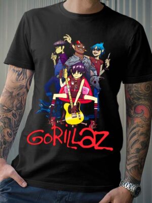 Polera Gorillaz