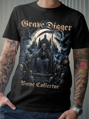 Polera Grave Digger – Bone Collector –