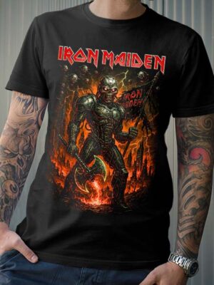 Polera Iron Maiden – Eddie Robot –