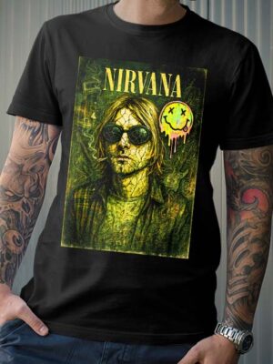 Polera Nirvana – Kurt Cobain –
