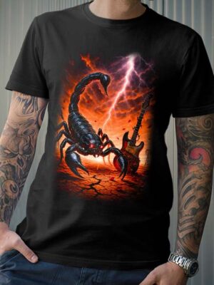 Polera Scorpions Arte