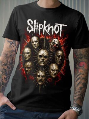 Polera Slipknot – Mascaras –