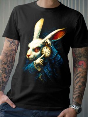 Polera Alicia en el Pais de las Maravillas – Conejo Blanco –