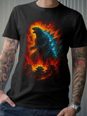 Polera Godzilla